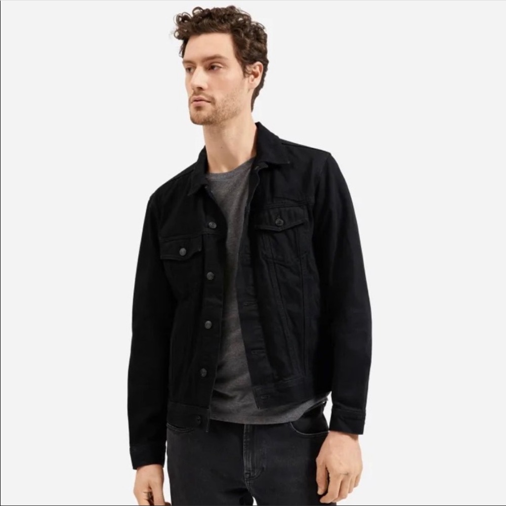 Everlane Black Denim jacket
